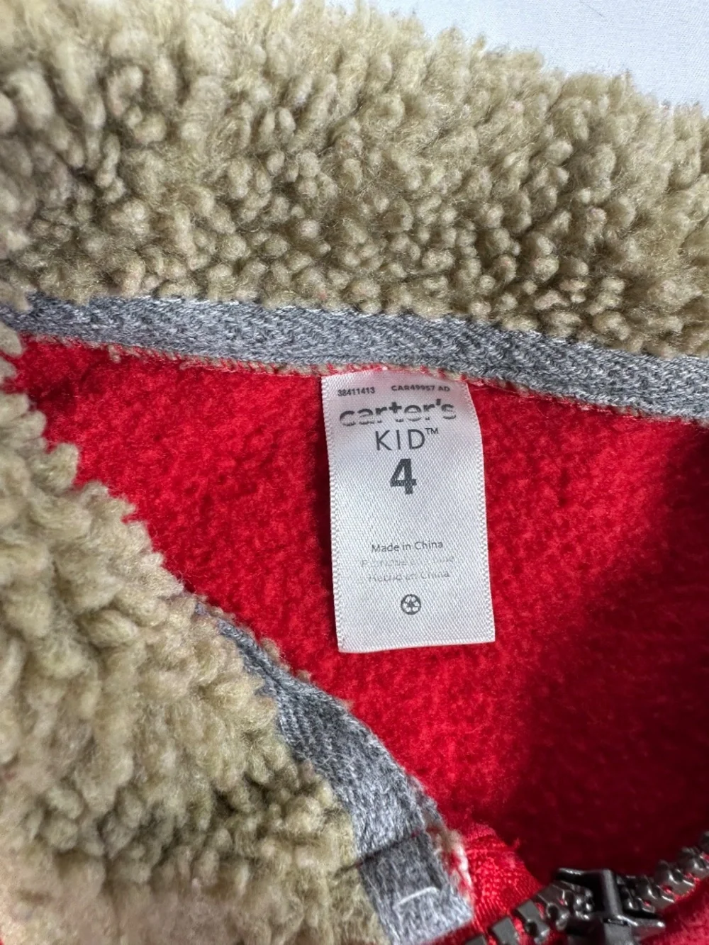 Carters boys red